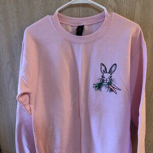 Gildan Heavy Blend Rabbit with Carrots Long Sleeve Top
